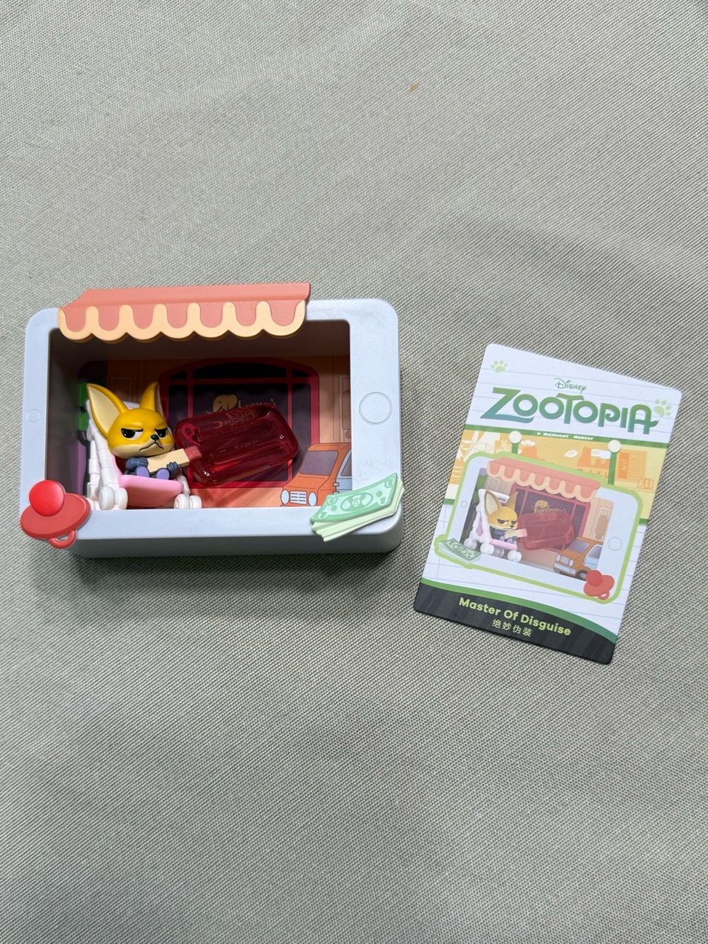 POP MART Disney Zootopia Finnick Master of Disguise